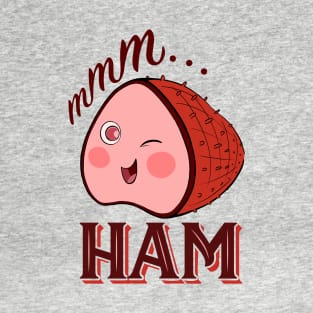 Winking Ham with Text T-Shirt